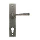 From The Anvil Pewter Avon Lever Espag. Lock Set
