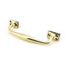From The Anvil Aged Brass 230Mm Art Deco Pull Handle