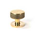 From The Anvil Aged Brass Brompton Mortice/Rim Knob Set (plain)
