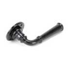 From The Anvil Black Regency Lever On Rose Set - Unsprung