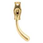 From The Anvil Polished Brass Peardrop Espag - Rh