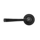 From The Anvil Black Avon Round Lever On Rose Set (art Deco)