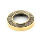 From The Anvil Aged Brass Newbury Lever On Rose Set (beehive)