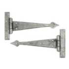 From The Anvil Pewter 9" Arrow Head T Hinge (pair)