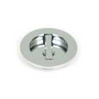 From The Anvil Polished Chrome 75Mm Plain Round Pull - Privacy Set
