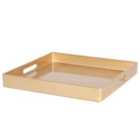 Square Serving Tray - 33Cm - Gold