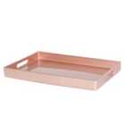 Rectangle Serving Tray - 34.5 X 25Cm - Rose Gold