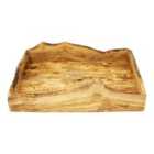 Verano Spanish Ceramics Olive Wood - Large Rustic Serving Tray
