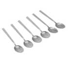 Tondo Stainless Steel Dessert Spoons - 21Cm - Pack Of 6