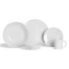 30 Piece Classic White Dinner Set