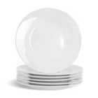 Classic White Side Plates - 15.5Cm - Pack Of 6