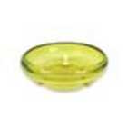 Verano Spanish Ceramics Ola Footed Glass Bowl - Yellow