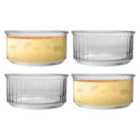 Oven Chef Glass Ramekins For Creme Brulee Desserts - 10cm - Pack Of 4