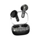Streetz Transparent Tws Earbuds - Black