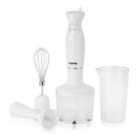 Geepas 4-in-1 White Hand Blender With Electric Whisk