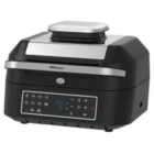 Emtronics Health Grill And Air Fryer 6.3L With Crisper And Temperature Probe