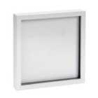 Nicola Spring 3D Box Photo Frame - 20 X 20" - White