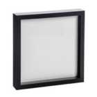 Nicola Spring 3D Box Photo Frame - 20 X 20" - Black
