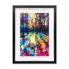 Doug Eaton Mile End Woods 30X40 Framed Wood Plaque