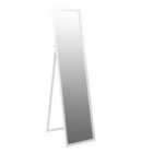Harbour Housewares Square Full-length Mirror - 137Cm X 35.5Cm - White