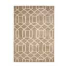 Homemaker Newport Lattice Natural 200X290Cm Rug