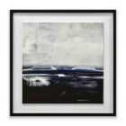 Soozy Barker Volcanic Coast 60X60 Framed Wood Plaque