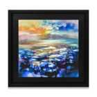 Scott Naismith Hebridean Resonance 2 40X40 Framed Wood Plaque