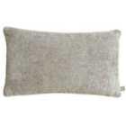 Belgravia Décor Chenille Cushion Grey 50 X 30 Cm