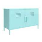 Ng Cache 2 Door Metal Locker Accent Cabinet Mint