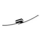 Eglo Lungolago Black Steel Minimalist Ceiling Light