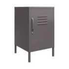 Bradford Metal Locker End Table Grey