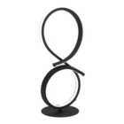 Eglo Serpins Black Aluminium & Steel Modern Table Lamp