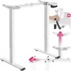 Tectake Idun Sit And Stand Desk - White