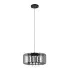 Eglo Ginestrone-z Black Steel Rgb Pendant Light