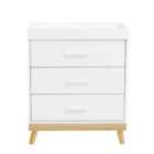 Babymore Mona Nursery Chest Changer - White
