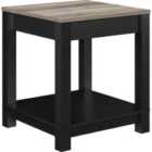 Carver End Table Black