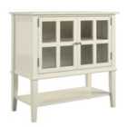 Franklin 2 Door Storage Cabinet White