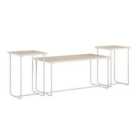 Dante Coffee And End Table Set Natural