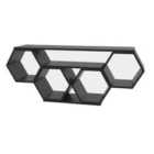 Decorotika Honey 120 Cm Wide Hexagonal Tv Unit For Tvs Up To 51" - Full Bendire