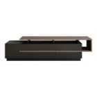 Decorotika Pia Tv Stand - Black And Walnut