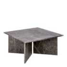 Furniture To Go Vega Coffee Table With Marron Marble Top 140cm