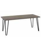 Owen Retro Coffee Table Rustic Oak