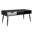 Copley Coffee Table Black Oak