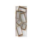 Decorotika Carmen Bookcase Bookshelf With 6 Shelves - White And Walnut