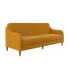 Jasper Coil Futon Mustard Linen
