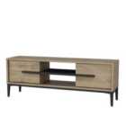 Decorotika Eslem Tv Unit For Tvs Up To 55'' - Oud Oak Black
