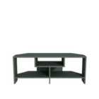 Decorotika - Maldives Corner Tv Stand Tv Cabinet Tv Unit With Open Shelves - Green