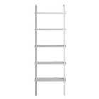 Decorotika Paula 5-tier Modern Bookshelf Multifunctional Shelving Unit For Home And Store - White