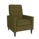 Wimberly Recliner Olive Green Linen