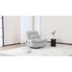 Ebba Reclining Chair Light Grey